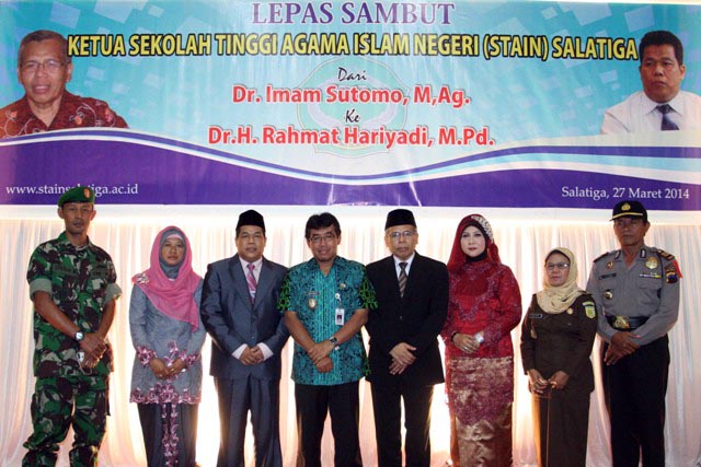 Dr. Rahmat Hariyadi, Wakil Walikota Salatiga, Muh. Haris,M.Si, Dr. Imam Sutomo - STAIN Salatiga